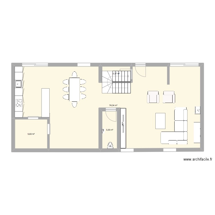 rénovation maison . Plan de 0 pièce et 0 m2