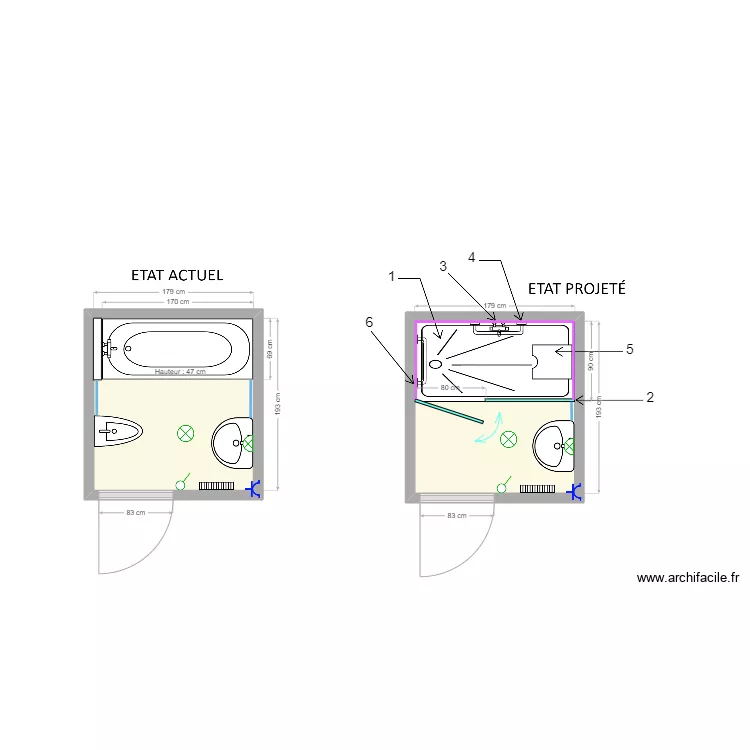 dossier MARTIN. Plan de 0 pièce et 0 m2