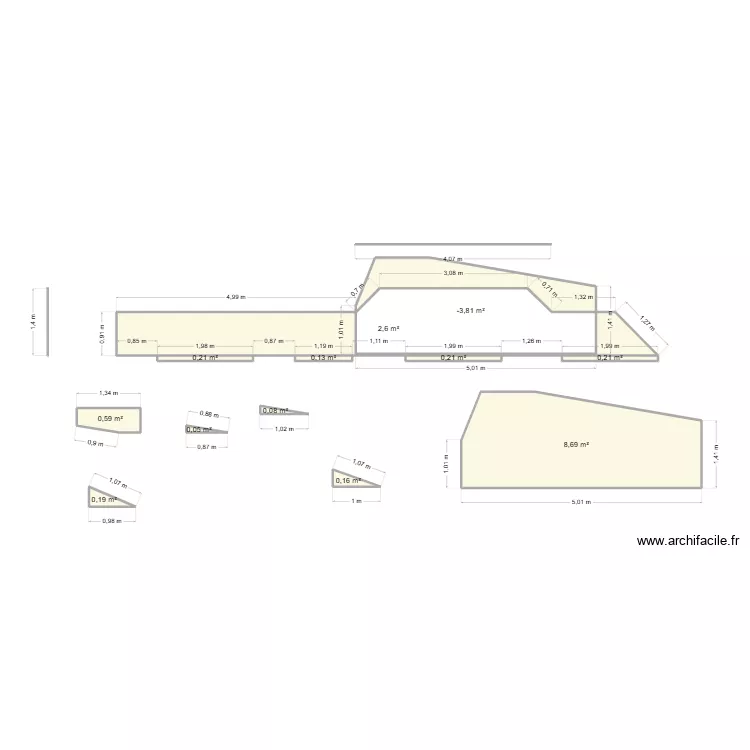 Terrasse. Plan de 