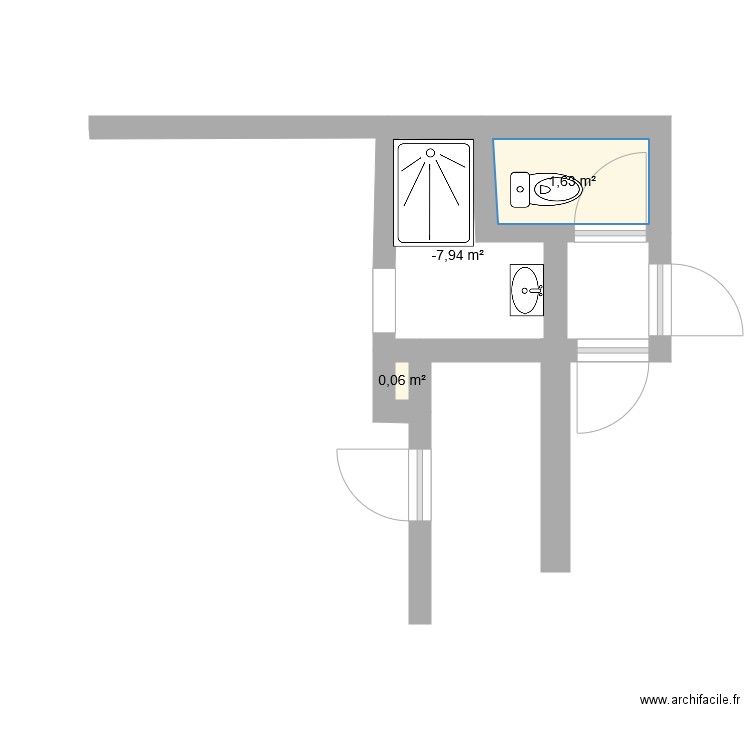 FAYE. Plan de 0 pièce et 0 m2