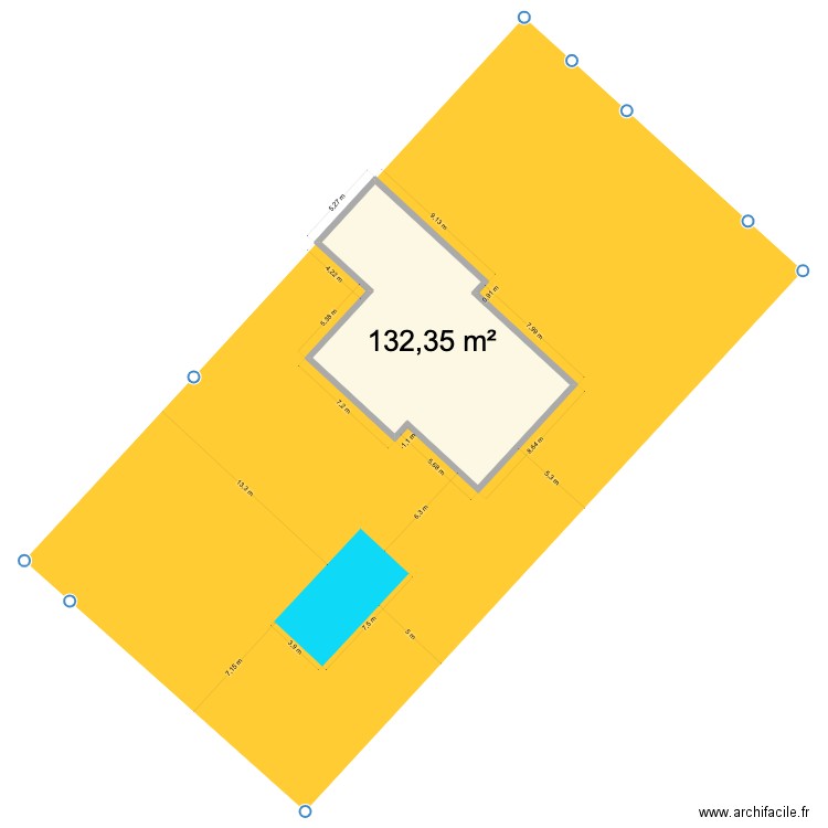 GUEGAIN. Plan de 0 pièce et 0 m2