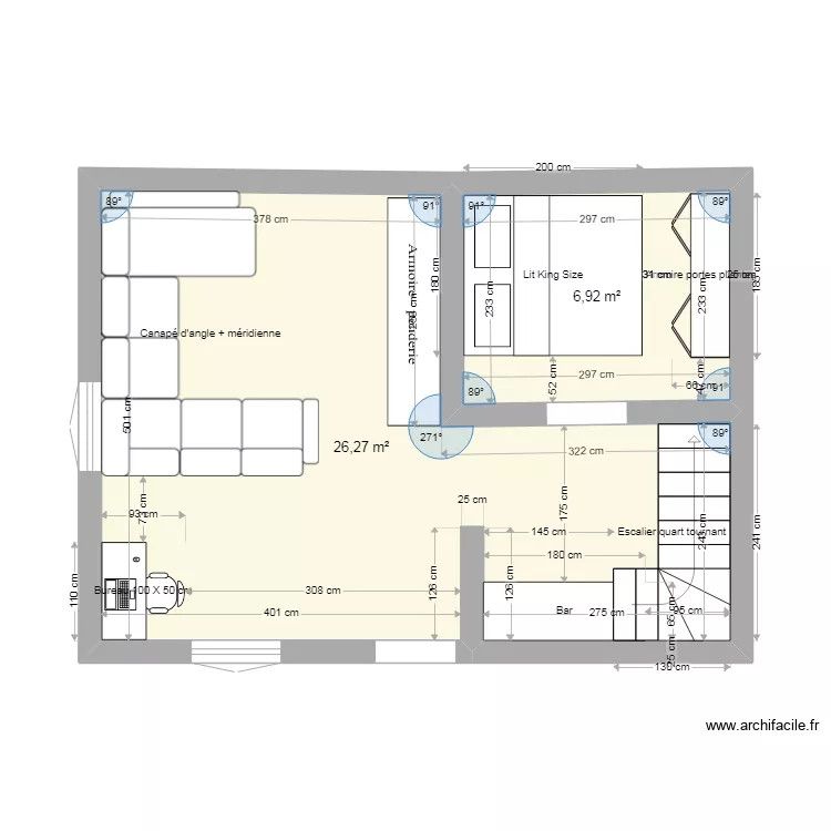 Tranontsika. Plan de 