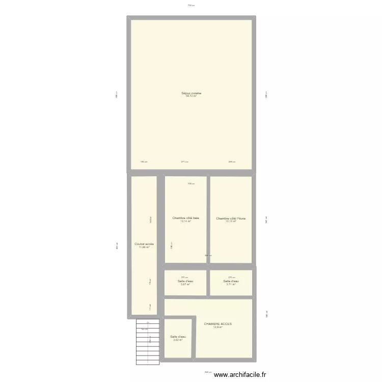 MAISON BELLEVUE. Plan de MAISON BELLEVUE. Plan de