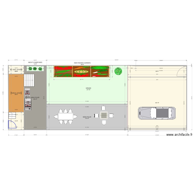 Backyard CARPORT IDEA 5. Plan de 0 pièce et 0 m2