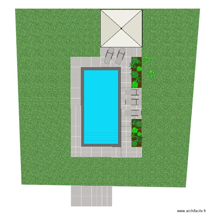 PISCINE DEBACQ. Plan de 0 pièce et 0 m2