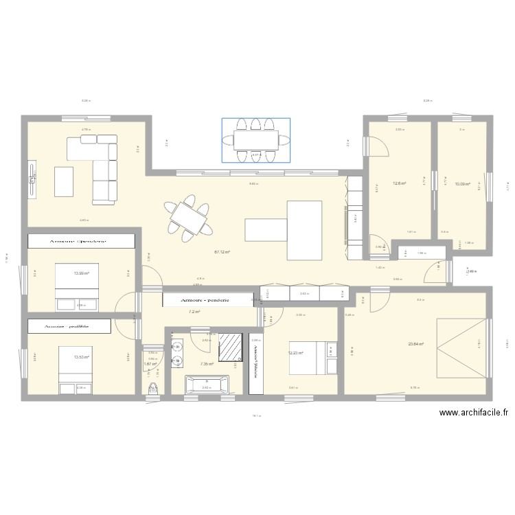 plan. Plan de 0 pièce et 0 m2