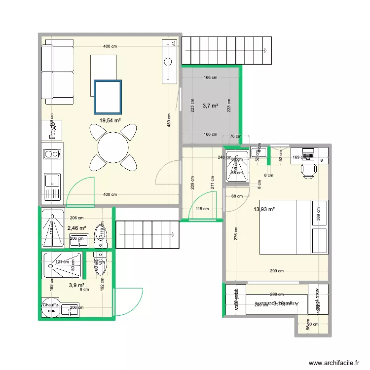 CUGNAUX T2 PROPOSITION. Plan de CUGNAUX T2 PROPOSITION. Plan de