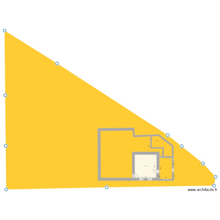 PARCELLE ZD85 CISSAC LOT A. Plan de 1 pièce et 26 m2