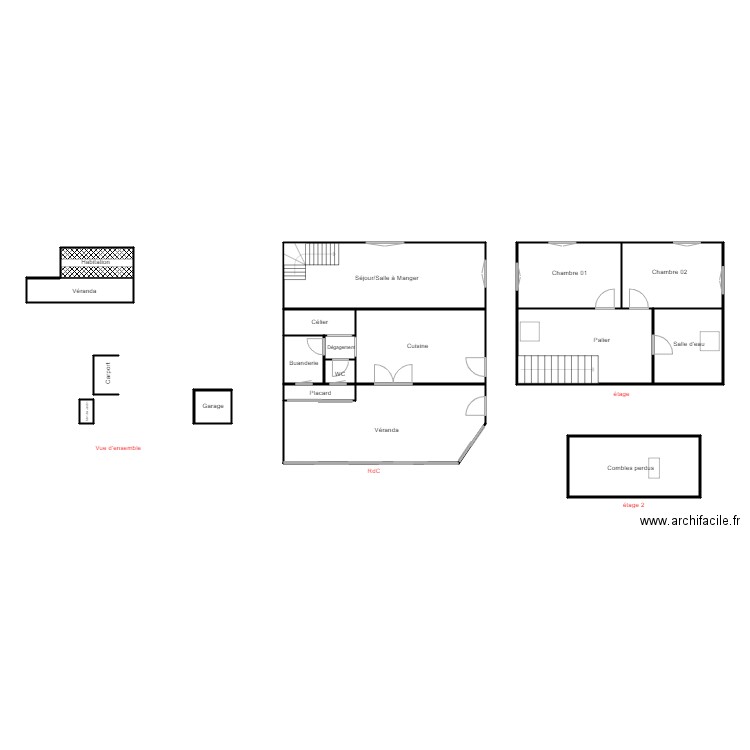 HOUILLE. Plan de 0 pièce et 0 m2