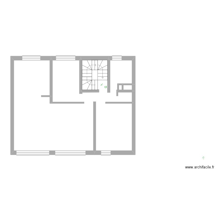 Commun Théodore 1er étage électricité. Plan de 0 pièce et 0 m2