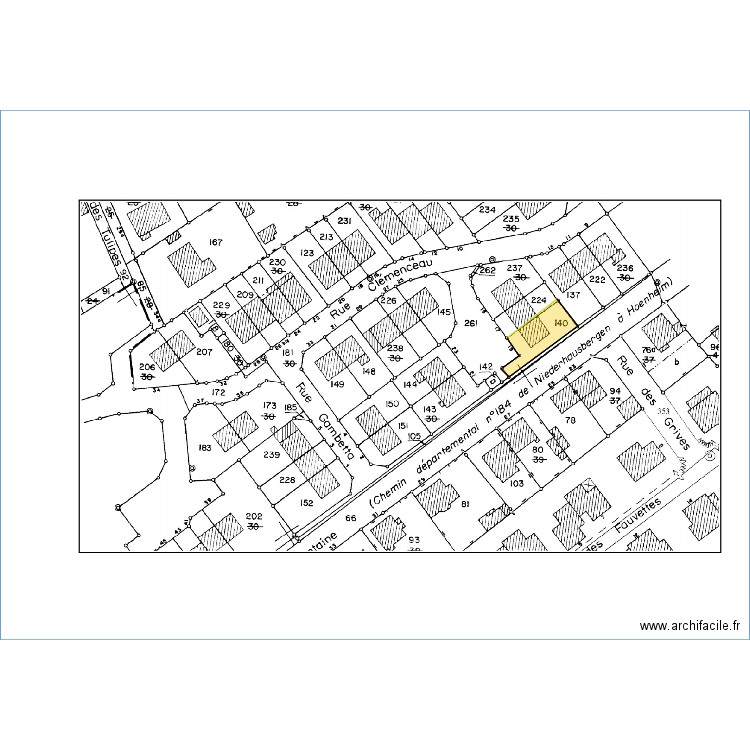 plan de situation Pinillos. Plan de 0 pièce et 0 m2