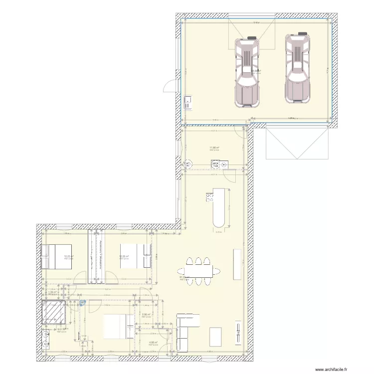 maison essai 5. Plan de 