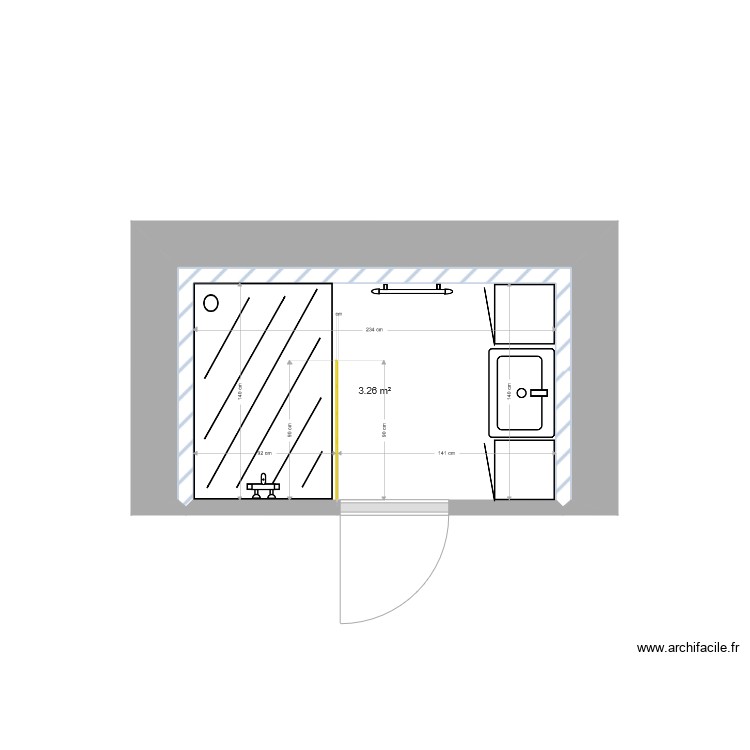 PROPOSITION EMPLACEMENT 1. Plan de 0 pièce et 0 m2 PROPOSITION EMPLACEMENT 1. Plan de 0 pièce et 0 m2