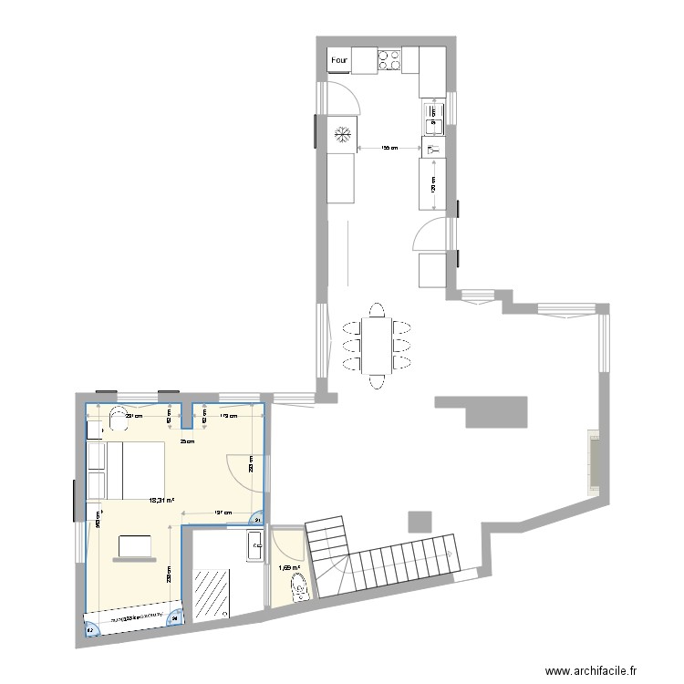 LUB BOUILLADOIRES Futur. Plan de 0 pièce et 0 m2