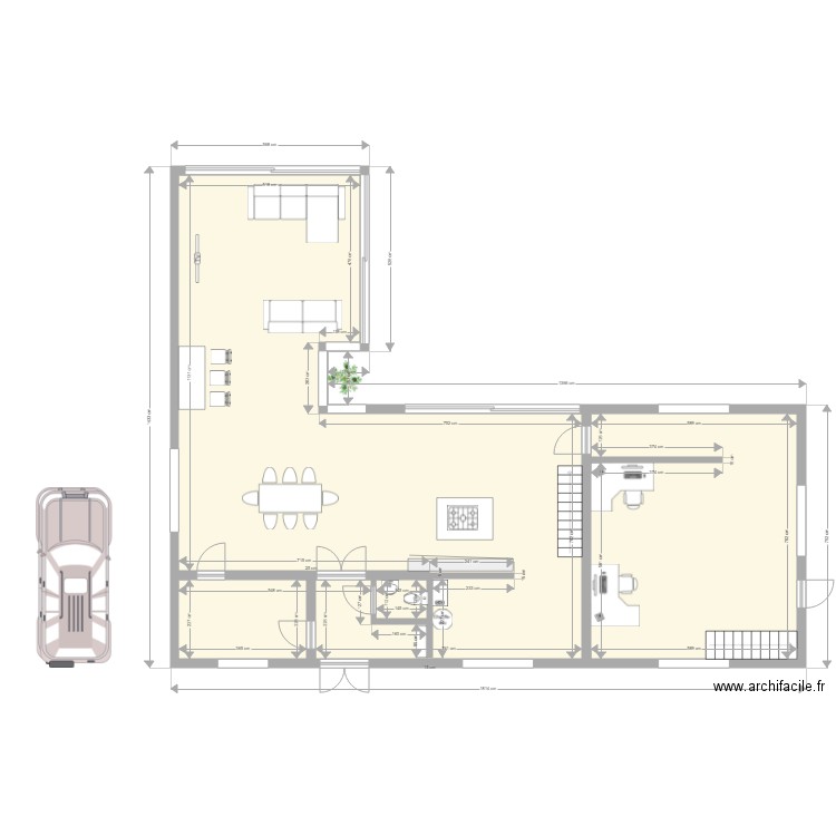 maison  2. Plan de 0 pièce et 0 m2