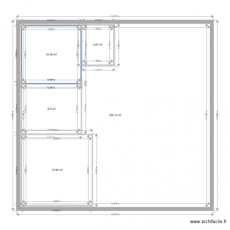 MAISON3. Plan de 0 pièce et 0 m2