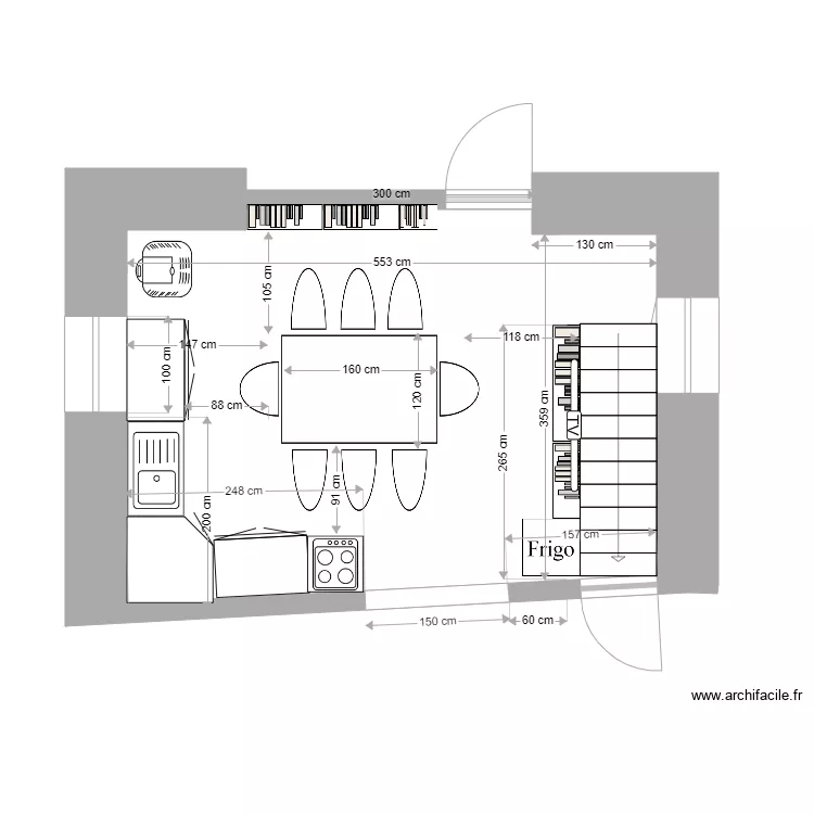 Le central V4. Plan de Le central V4. Plan de
