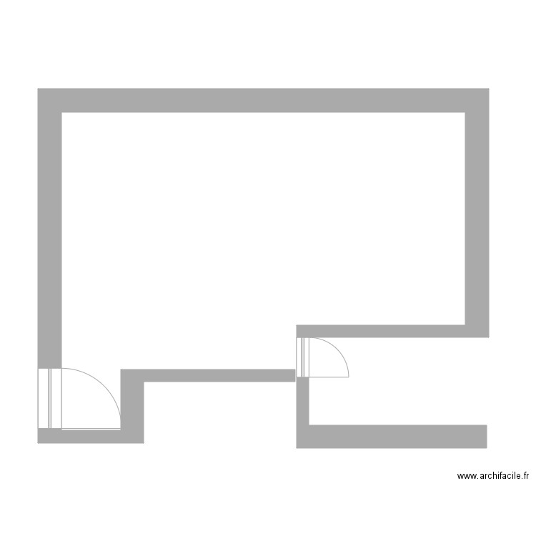 suite parentale v1. Plan de 0 pièce et 0 m2