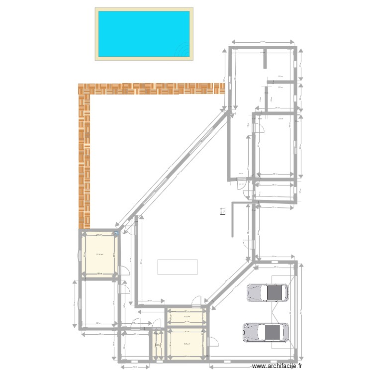 Plan maison 1. Plan de 0 pièce et 0 m2