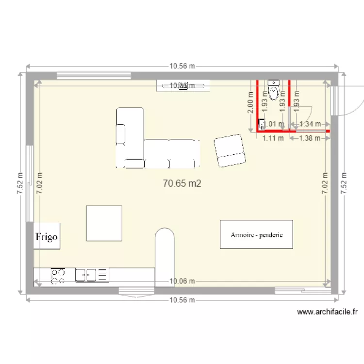 salon maison 2. Plan de salon maison 2. Plan de