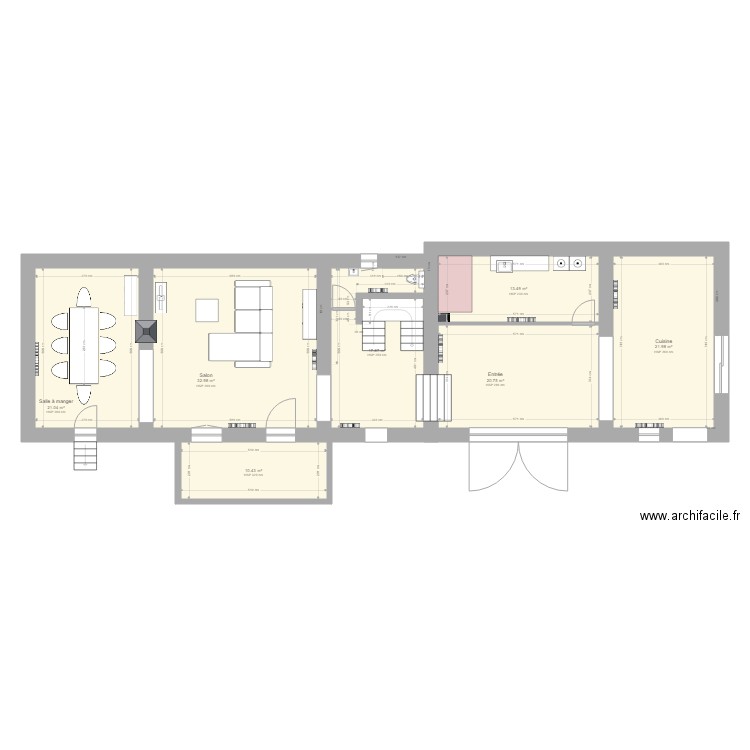 Plan Maison St Savin final V2. Plan de 0 pièce et 0 m2