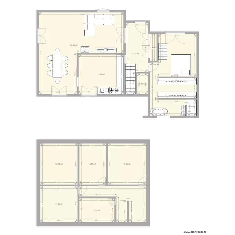 Nouvelle maison. Plan de Nouvelle maison. Plan de