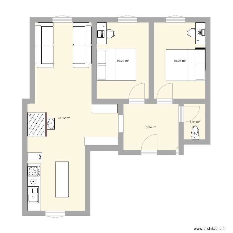 Appartement 8 square Monseigneur Roull FUTUR. Plan de 0 pièce et 0 m2