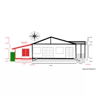 Facade SUD CHalet 90 relance