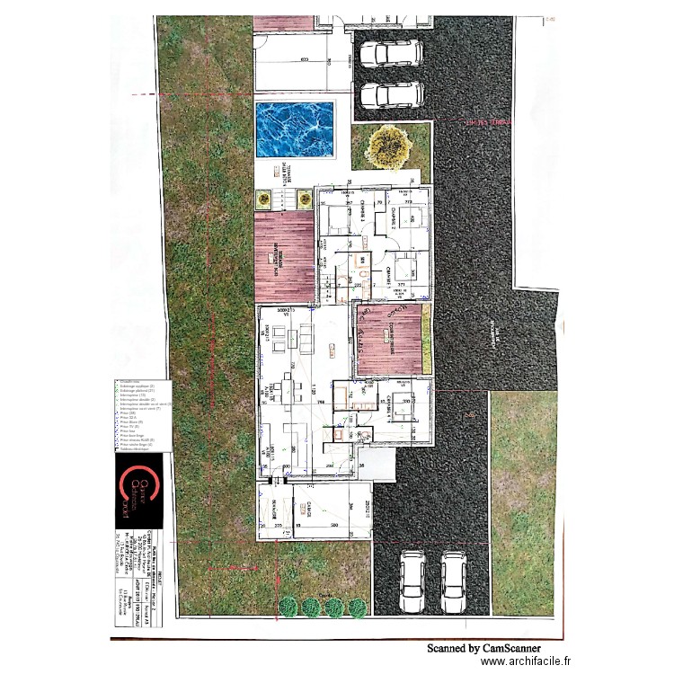 Plan Elec Lauricella . Plan de 0 pièce et 0 m2