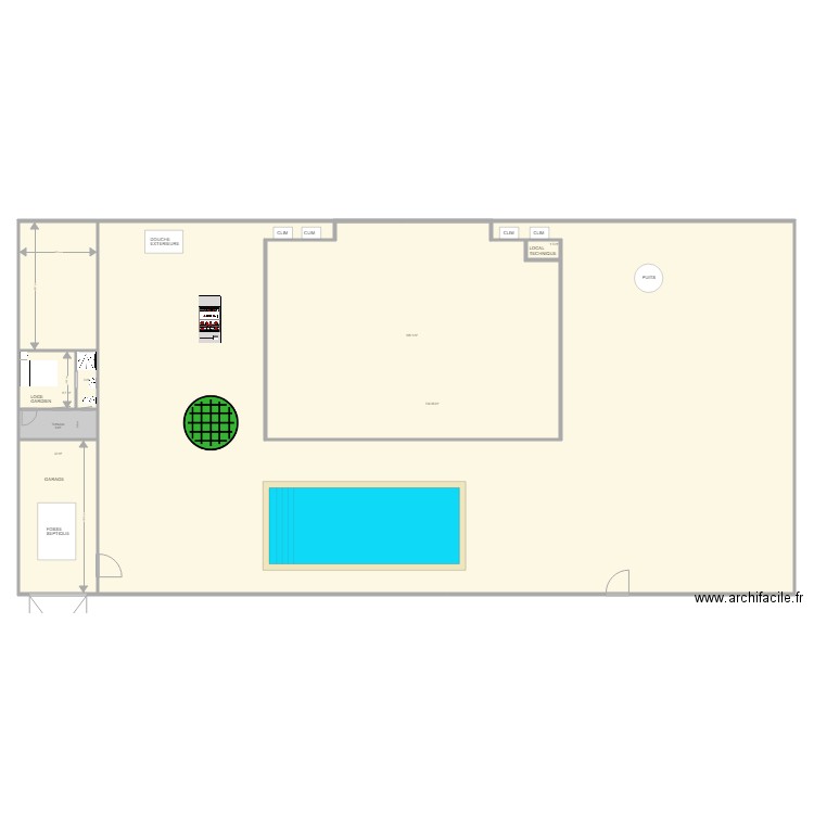 PLAN DE MASSE v2. Plan de 0 pièce et 0 m2