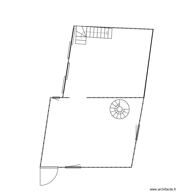 12 E &eacute;tage. Plan de 