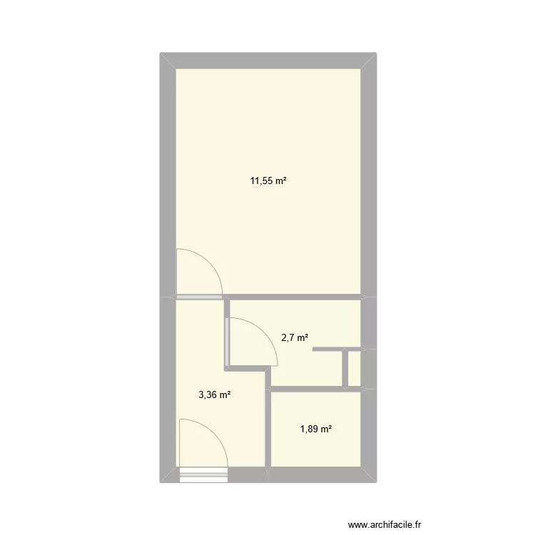 studio 30 initial. Plan de 