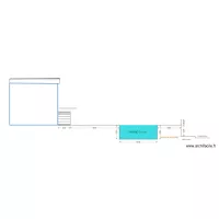 FACADE OUEST EXISTANTE