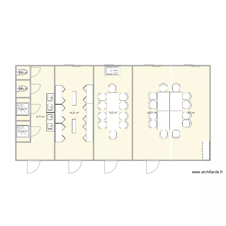 BREUIL CONSTRUCTION CHANTIER VILLARS 42390. Plan de 9 et 71 m² BREUIL CONSTRUCTION CHANTIER VILLARS 42390. Plan de 9 et 71 m²