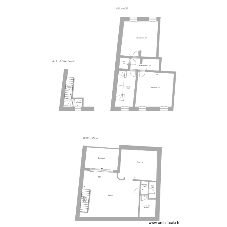 780808441-CARRIERES-LETERRIER-CROQUIS-P. Plan de 