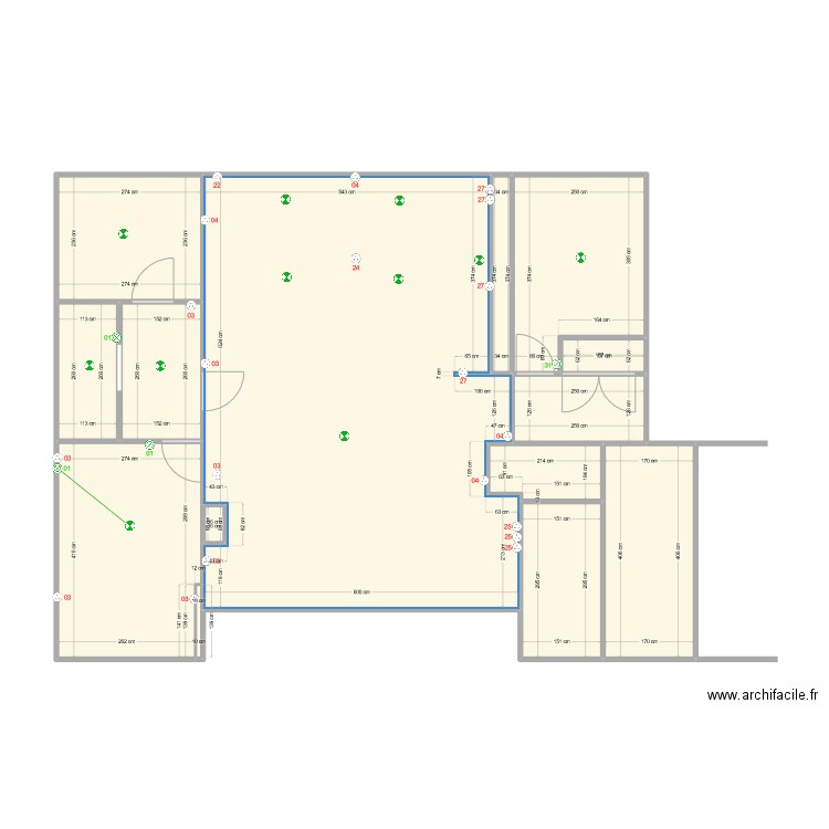 Appartement. Plan de 0 pièce et 0 m2