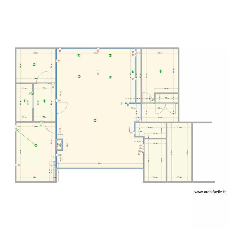 Appartement. Plan de 