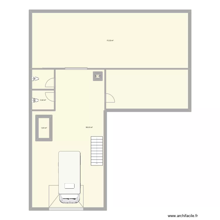 effica. Plan de 5 pièces et 178 m²