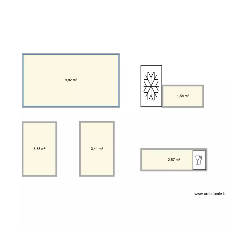 plan cuisine. Plan de 