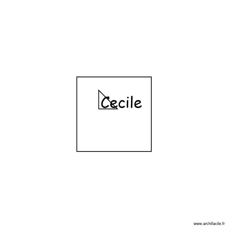 essai cecile. Plan de 