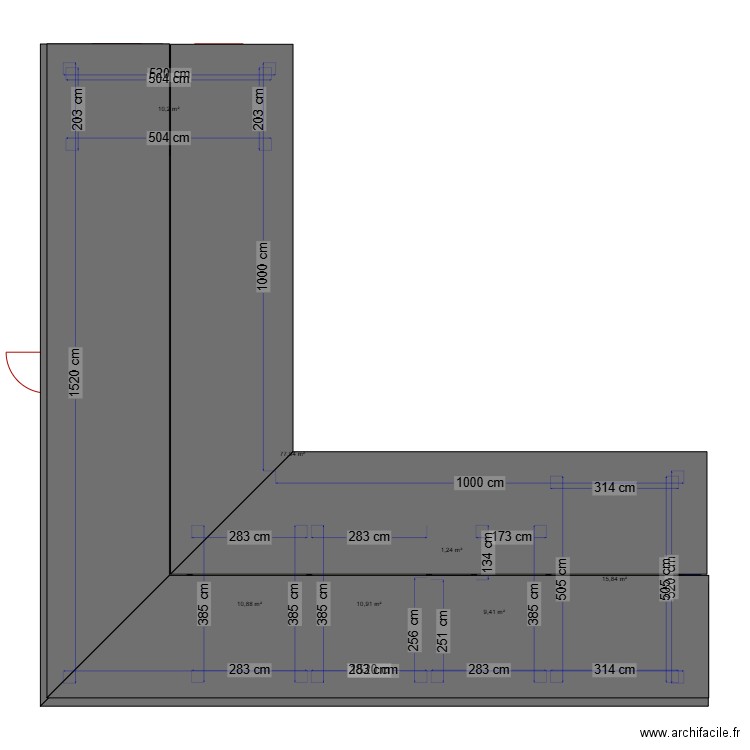 MAISON DOL. Plan de 7 pièces et 190 m2