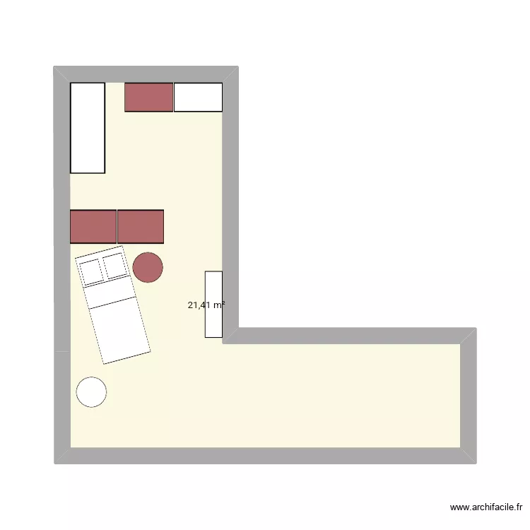 terrasse - coin bordel. Plan de 