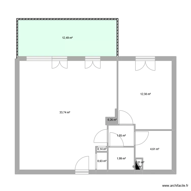 T2 MICHELOUD. Plan de T2 MICHELOUD. Plan de