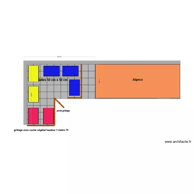 poubelles chateau. Plan de poubelles chateau. Plan de