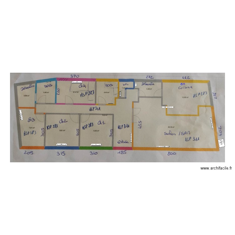 Plan Romanet. Plan de 0 pièce et 0 m2