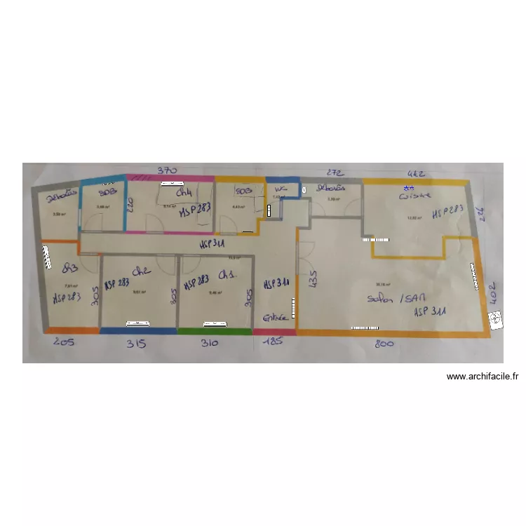 Plan Romanet. Plan de 