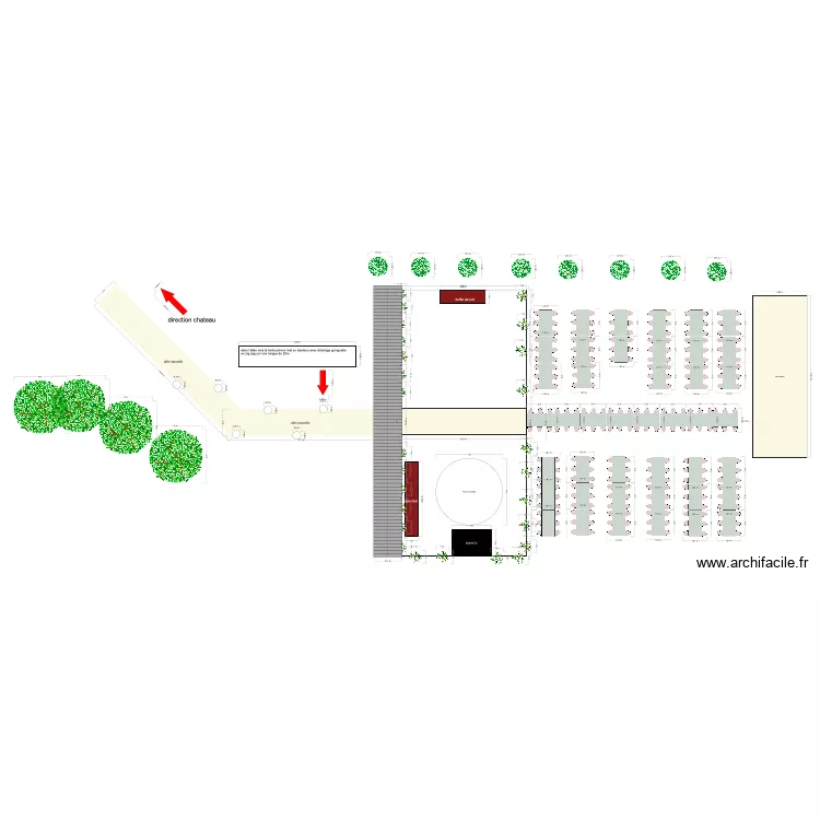 Bucaille V6. Plan de 