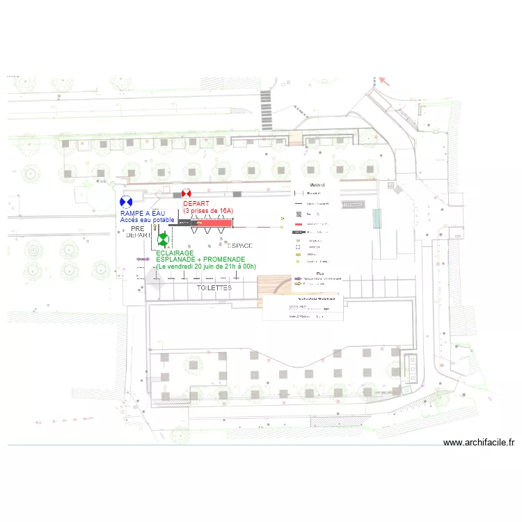 RAF25 - RESSOURCES - DIGNE - DEPART. Plan de 