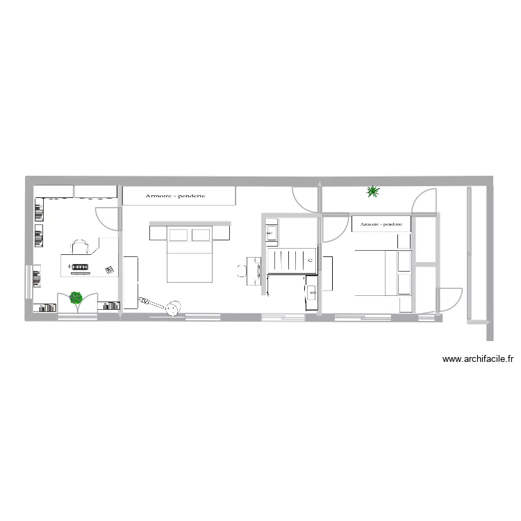 La cagouille2 Extension. Plan de La cagouille2 Extension. Plan de