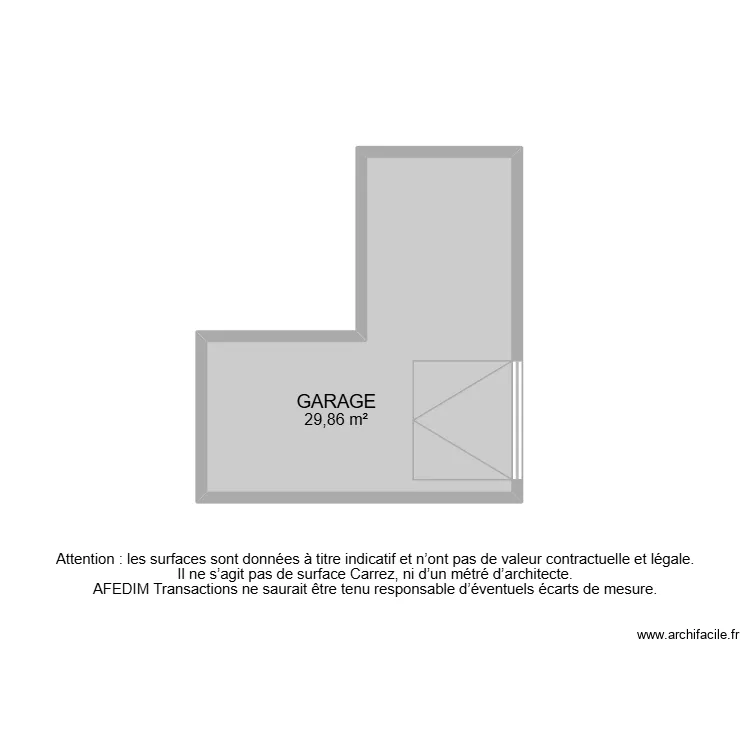 BI 34620. Plan de 35  et 218 m²